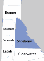 Shoshone Co & neighbors